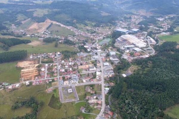 Braço do Trombudo - Vista Aérea