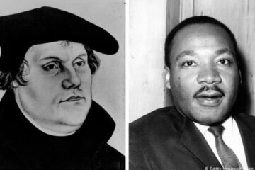 Martinho Lutero e Martin Luther King Jr.